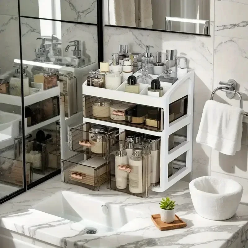 Luxury Skincare Containers - Caixa de armazenamento de cosméticos caso