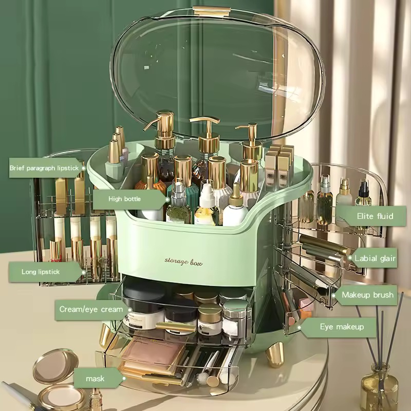 Caixa de armazenamento de cosm - Luxury Skincare Containers avaliação e preço