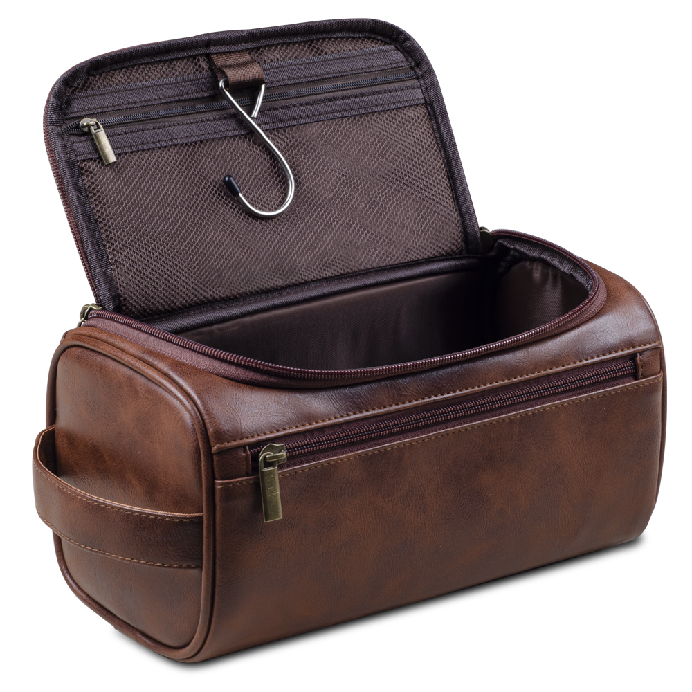 Homens pu vintage luxo saco de - Luxury Skincare Containers avaliação e preço