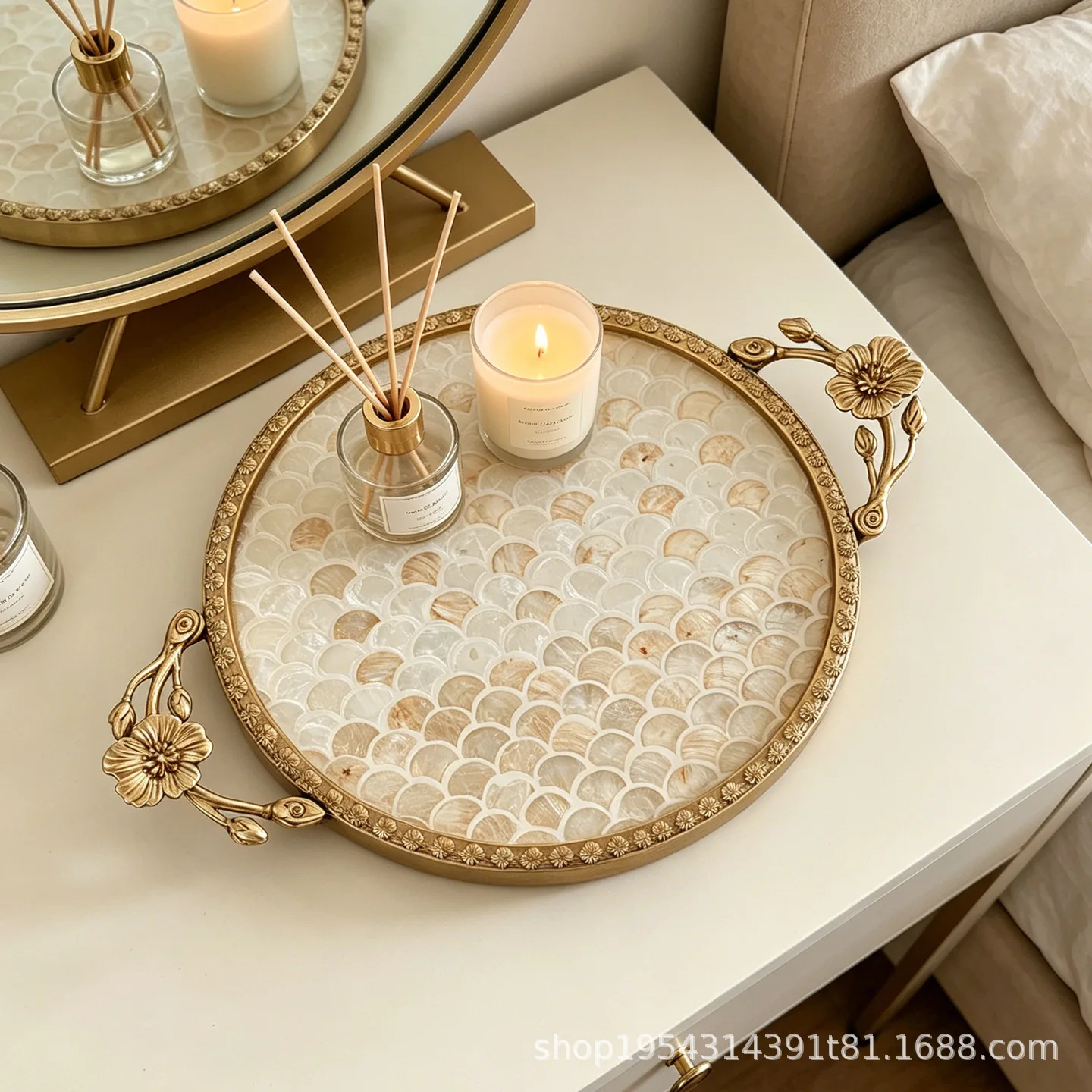 Nova bandeja decorativa DSA de - Luxury Skincare Tray avaliação e preço