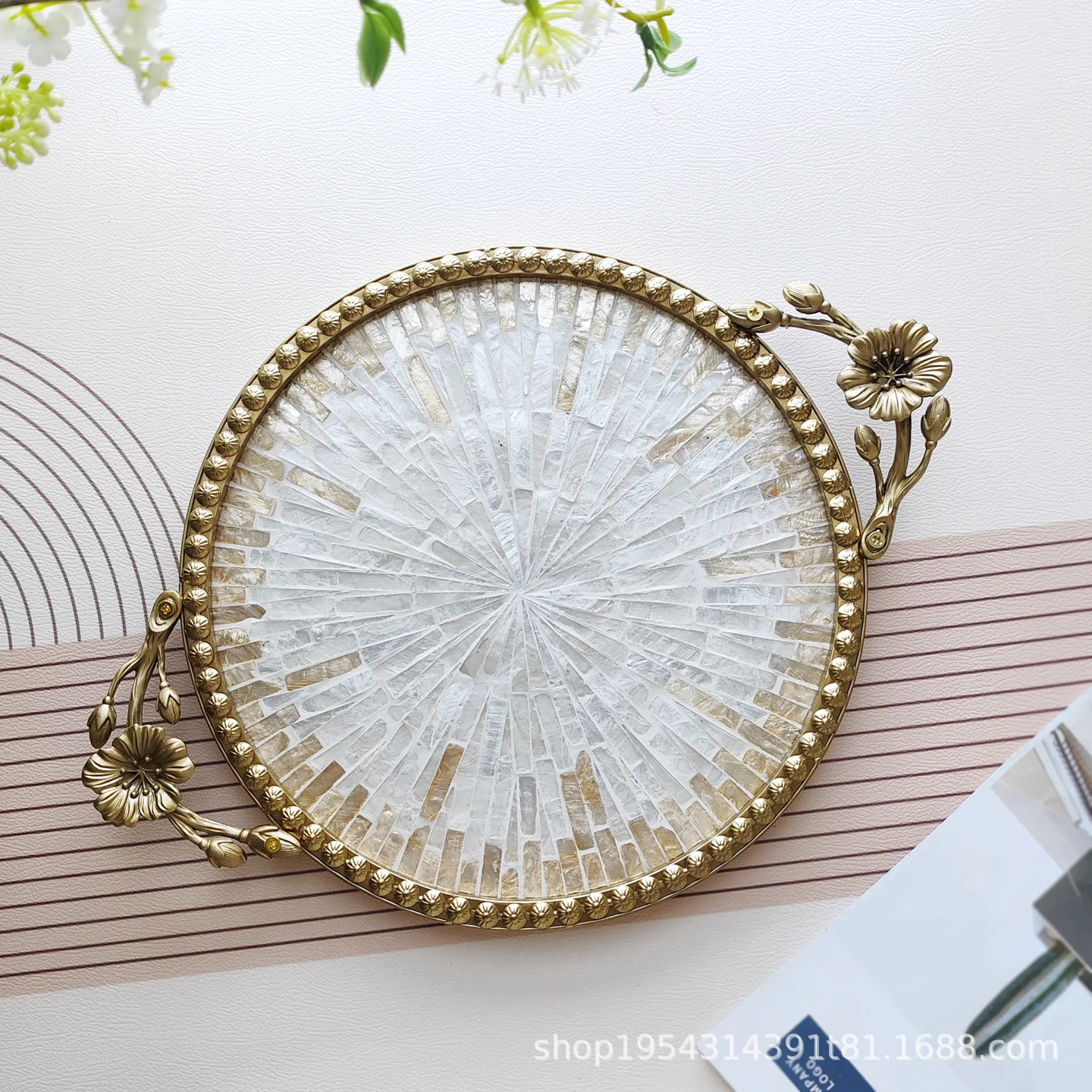 Nova bandeja decorativa DSA de - Luxury Skincare Tray avaliação e preço
